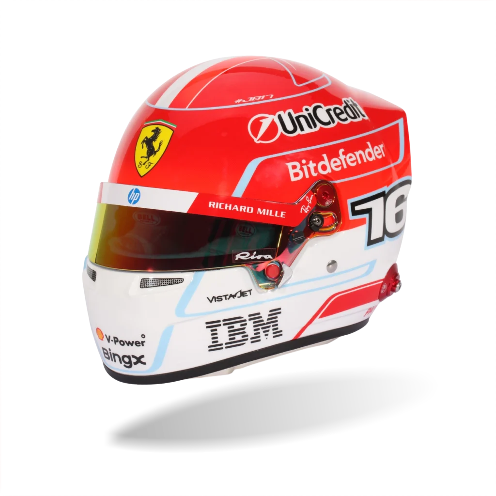 [Pre-Order] Bell 1:2 Scuderia Ferrari 2026 Charles Leclerc Helmet