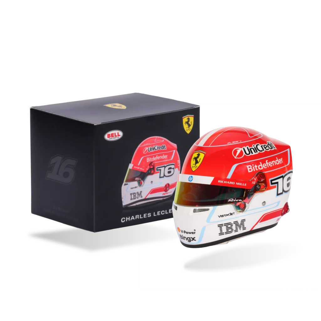 [Pre-Order] Bell 1:2 Scuderia Ferrari 2026 Charles Leclerc Helmet