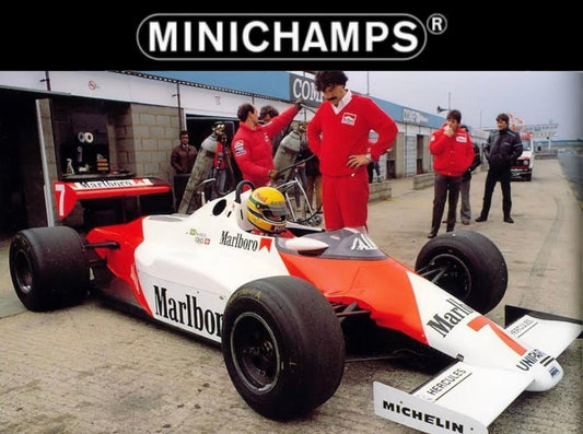 [Pre-Order] Minichamps McLaren Honda 1983 MP4/1C Ayrton Senna 1:43
