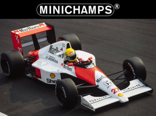 [Pre-Order] Minichamps McLaren Honda 1990 MP4/5B Ayrton Senna 1:18
