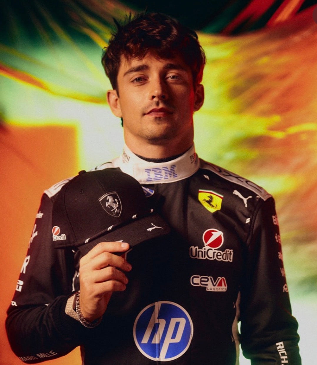 [Pre-Order] Scuderia Ferrari 2026 Charles Leclerc Singapore GP Cap
