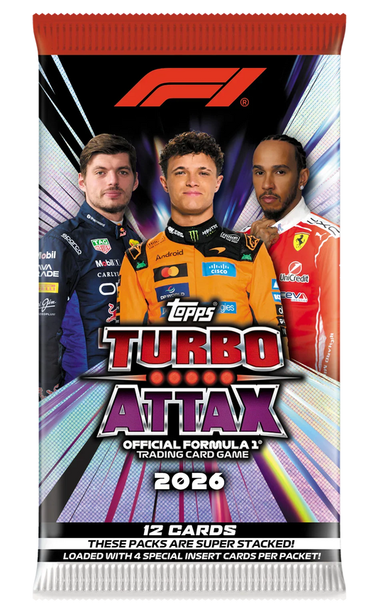 [Pre-Order] Topps F1 2026 Turbo Attax - Packet