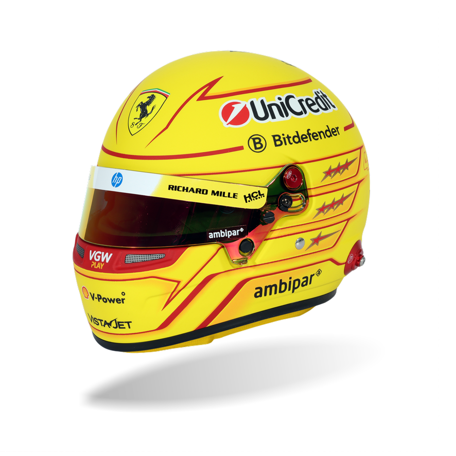Bell 1:2 Scuderia Ferrari 2025 Lewis Hamilton Helmet [2nd Half of season]
