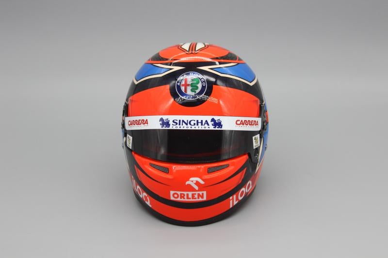 [Pre-Order] Bell Alfa Romeo F1 2021 Kimi Raikonen Helmet Model 1:2