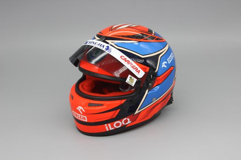 [Pre-Order] Bell Alfa Romeo F1 2021 Kimi Raikonen Helmet Model 1:2