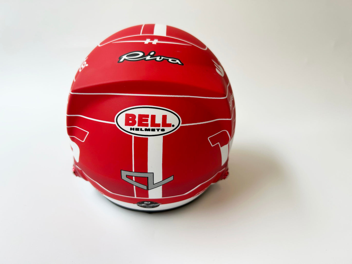 [Pre-Order] Bell Scuderia Ferrari 2023 Charles Leclerc Helmet Model 1:2