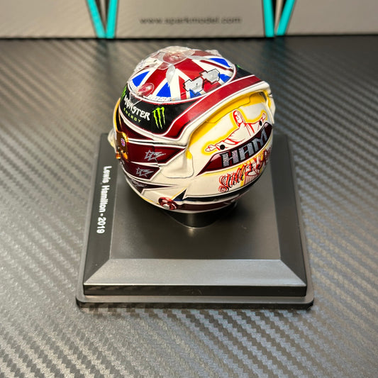 Spark 1:5 Mercedes-AMG F1 2019 Lewis Hamilton British GP Helmet