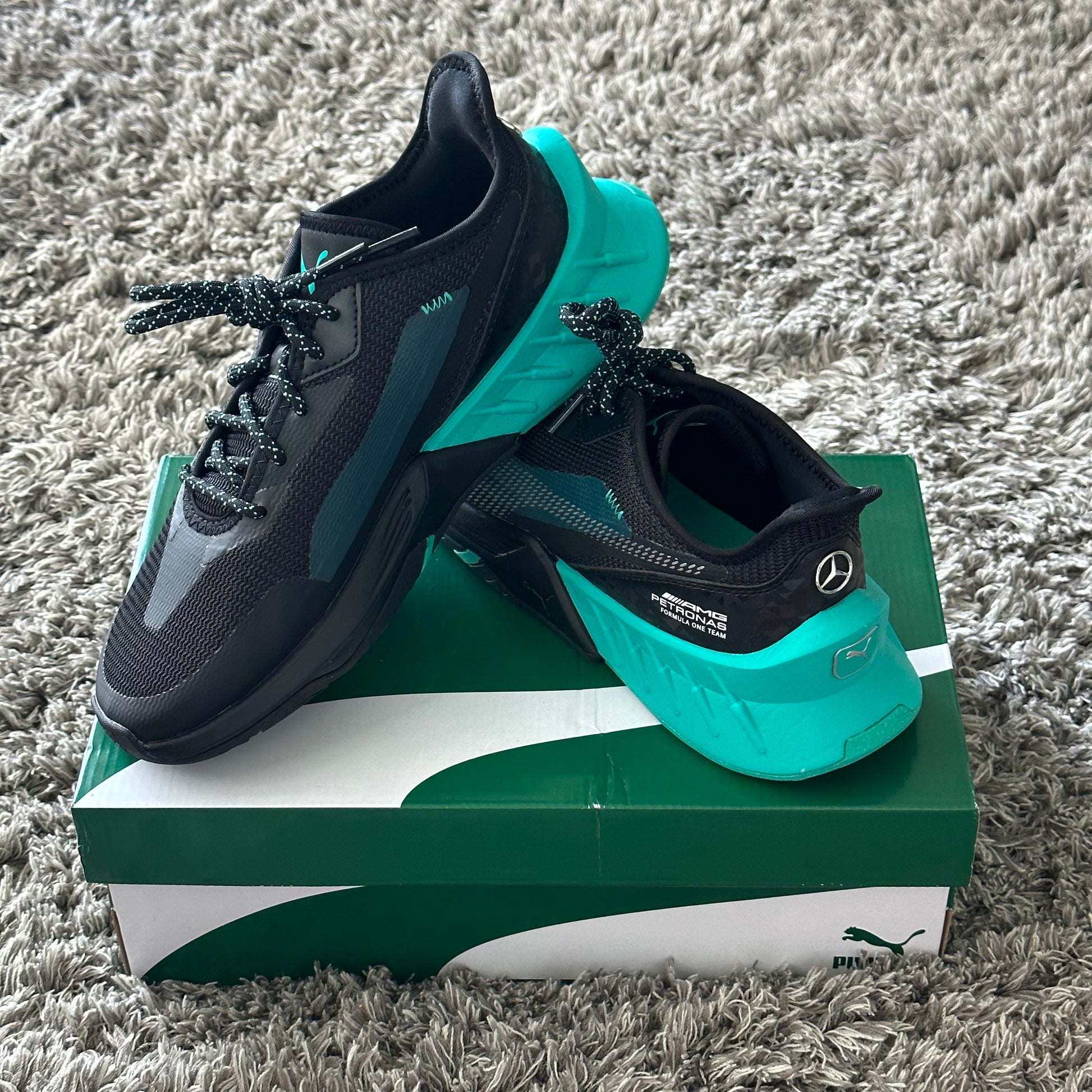 Pre Order Puma Mercedes AMG Petronas 2023 Unisex Motorsport Shoes PACIERS