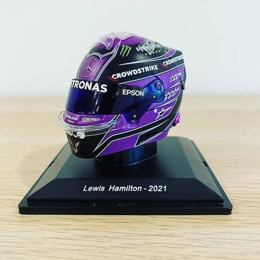 [Pre-Order] Spark Mercedes 2021 Lewis Hamilton Helmet Model 1:5