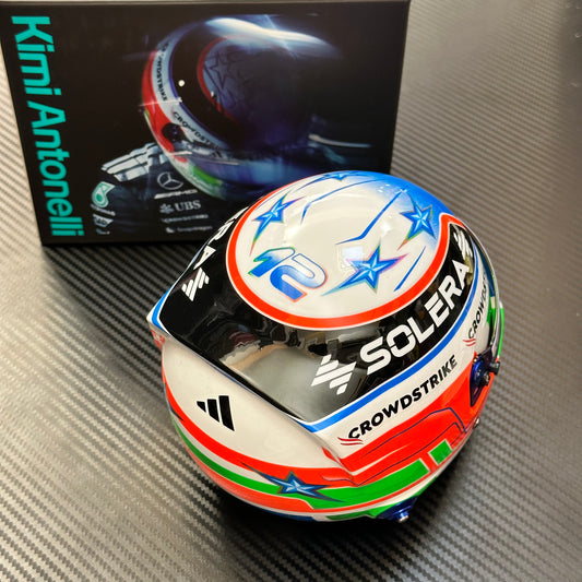 [Pre-Order] Bell 1:2 Mercedes-AMG F1 2025 Kimi Antonelli Helmet