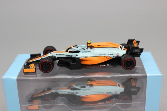 [Pre-Order] Tarmac F1 McLaren 2021 Monaco GP MCL35M Gulf Special Livery 1:64