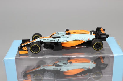 [Pre-Order] Tarmac F1 McLaren 2021 Monaco GP MCL35M Gulf Special Livery 1:64