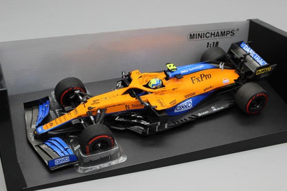[Pre-Order] Minichamps McLaren MCL35M Lando Norris Russian GP 2021 First Pole Car 1:43 | 1:18