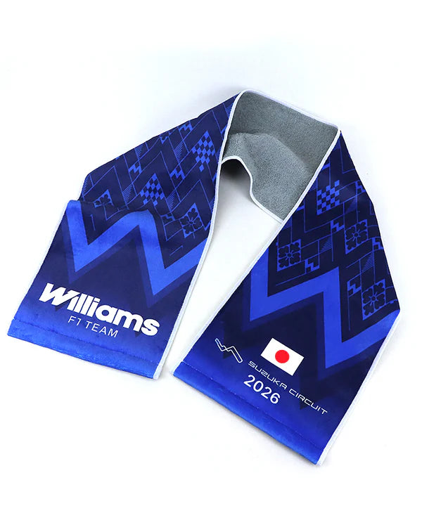 [Pre-Order] Williams Racing 2026 Japanese GP Scarf [Suzuka Circuit Exclusive]