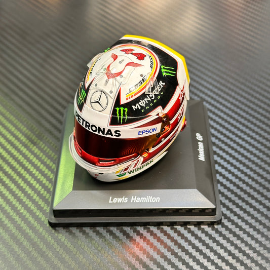 Spark 1:5 Mercedes-AMG F1 2018 Lewis Hamilton Mexican GP World Champion Helmet