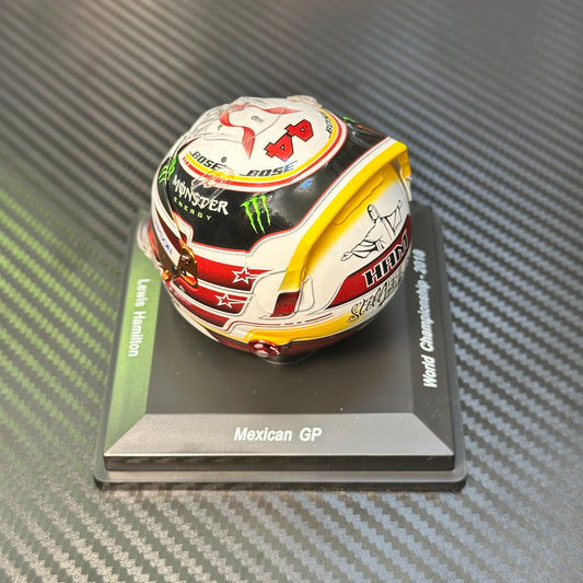 Spark 1:5 Mercedes-AMG F1 2018 Lewis Hamilton Mexican GP World Champion Helmet