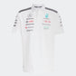 [Pre-Order] Mercedes-AMG F1 2025 Adidas Team Polo - White
