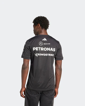 [Pre-Order] Mercedes-AMG F1 2025 Adidas Team T-Shirt - Black