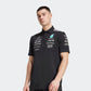 [Pre-Order] Mercedes-AMG F1 2025 Adidas Team Polo - Black