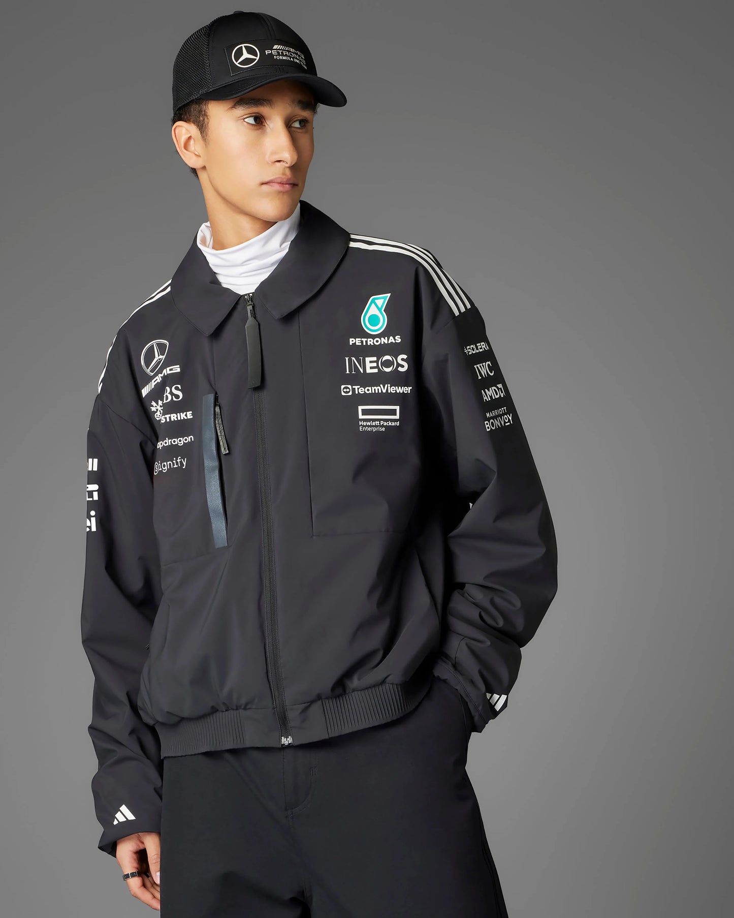 [Pre-Order] Mercedes-AMG F1 2025 Adidas Team Jacket