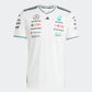 [Pre-Order] Mercedes-AMG F1 2025 Adidas Authentic Team T-Shirt - White
