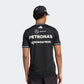 [Pre-Order] Mercedes-AMG F1 2025 Adidas Authentic Team T-Shirt - Black