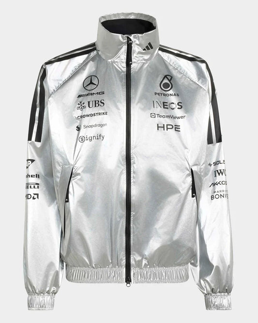 Mercedes-AMG F1 2026 Team Jacket Silver