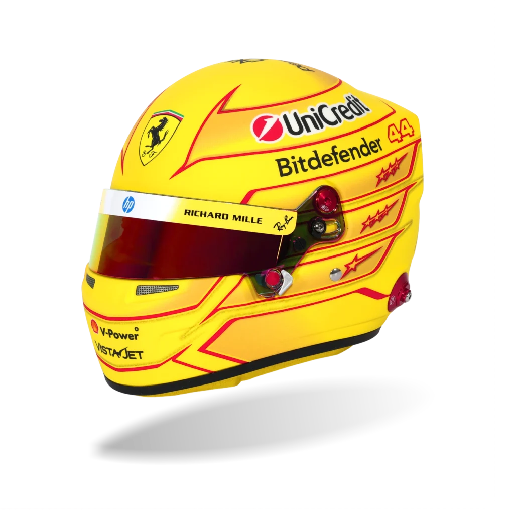 [Pre-Order] Bell 1:2 Scuderia Ferrari 2026 Lewis Hamilton Helmet