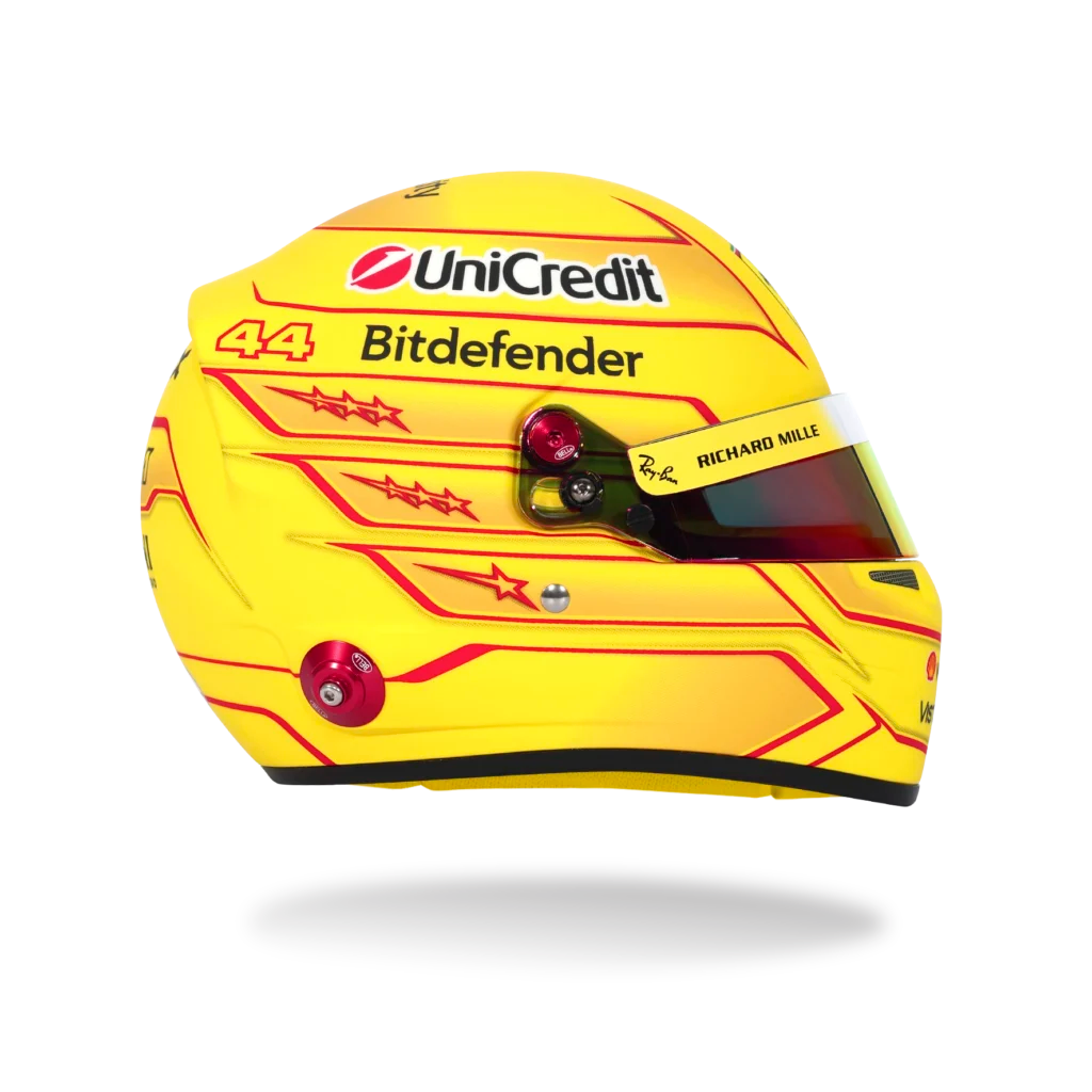 [Pre-Order] Bell 1:2 Scuderia Ferrari 2026 Lewis Hamilton Helmet