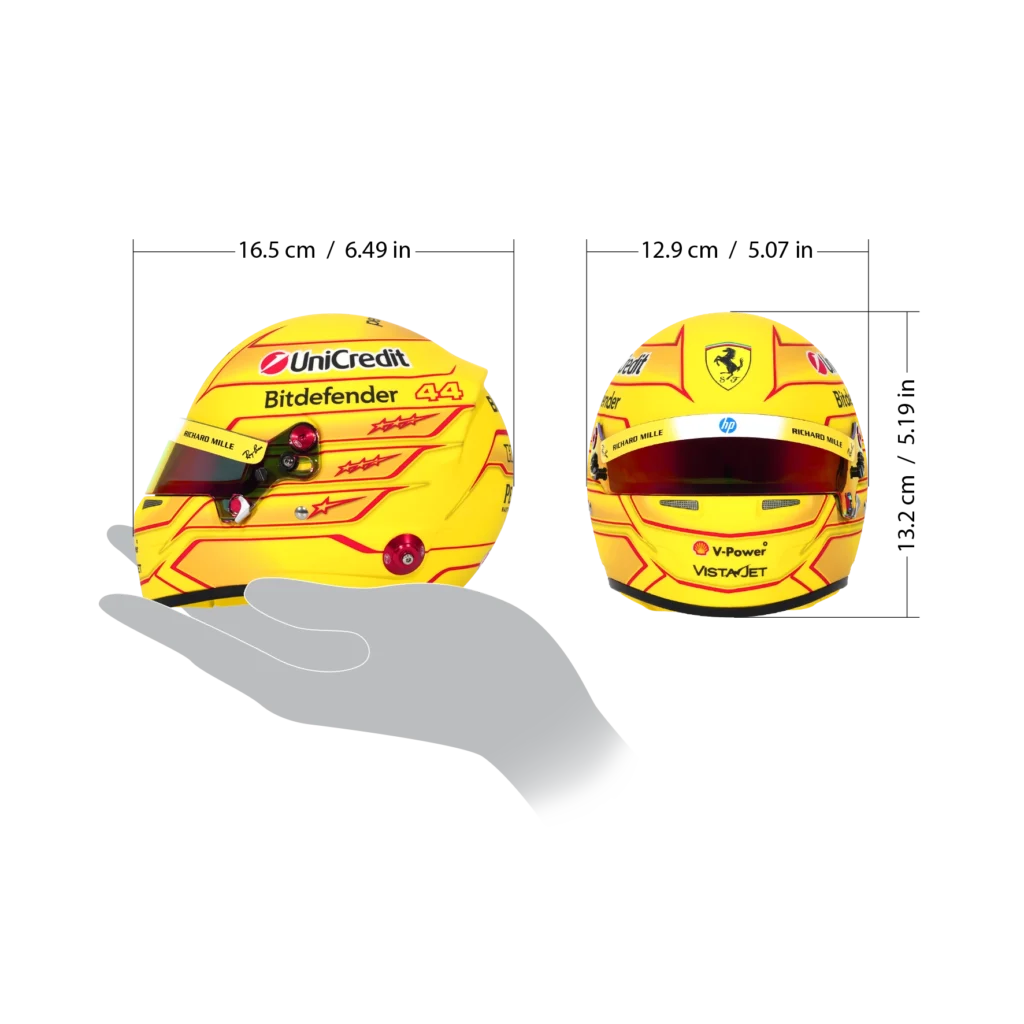 [Pre-Order] Bell 1:2 Scuderia Ferrari 2026 Lewis Hamilton Helmet