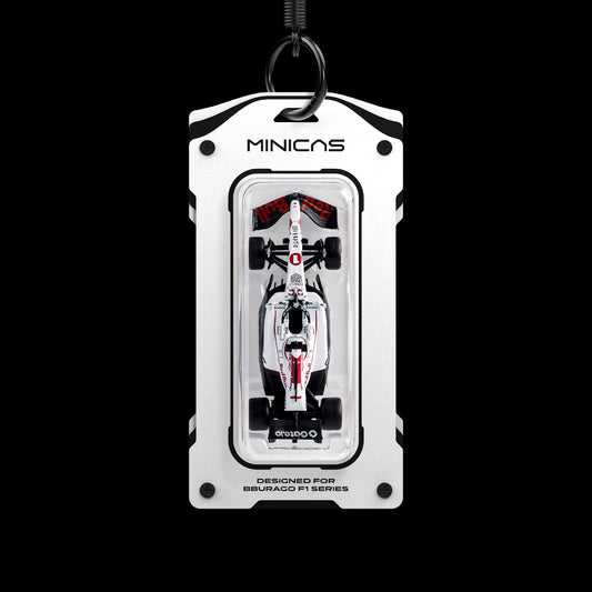 FORM-TAG 64 | Formula 1 Model Car Keychain Display Case - White Version