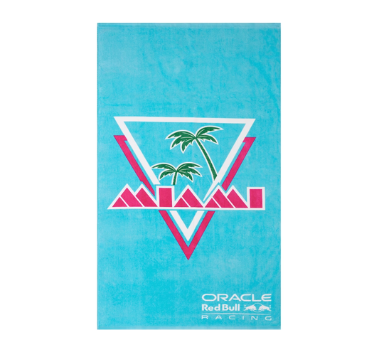 [Pre-Order] Oracle Red Bull Racing 2023 Special Edition Miami Beach Towel