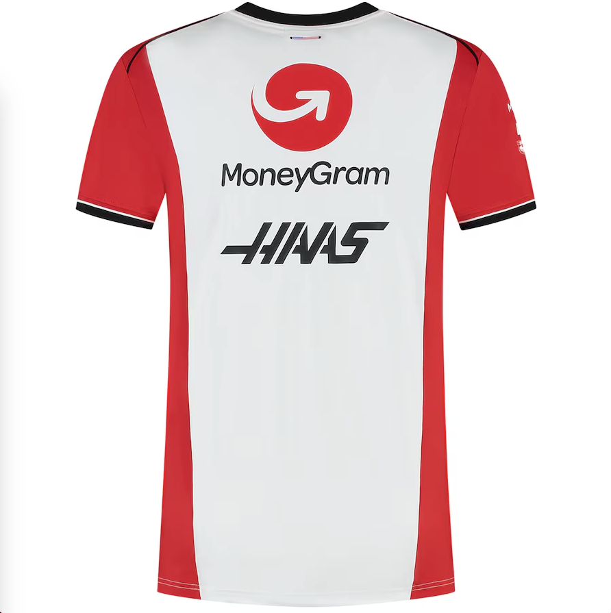 [Pre-Order] Haas F1 2025 Team T-Shirt - White