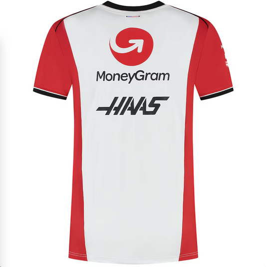 [Pre-Order] Haas F1 2025 Team T-Shirt - White