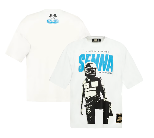 [Pre-Order] Ayrton Senna x Netflix Oversized T-Shirt (2 Colours)