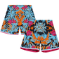 [Pre-Order] McLaren x Mitchell &amp; Ness Miami GP 2023 Floral Basketball Shorts