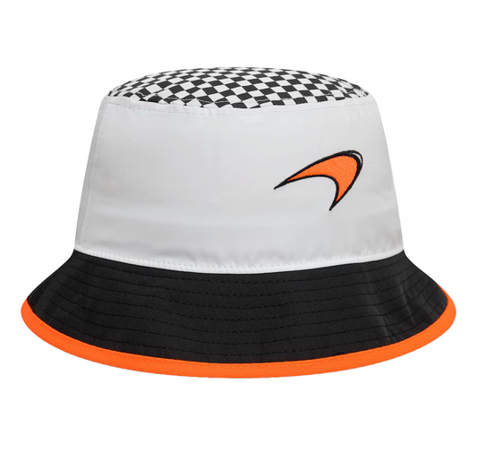 [Pre-Order] McLaren F1 2025 Checkered Tapered Bucket Hat