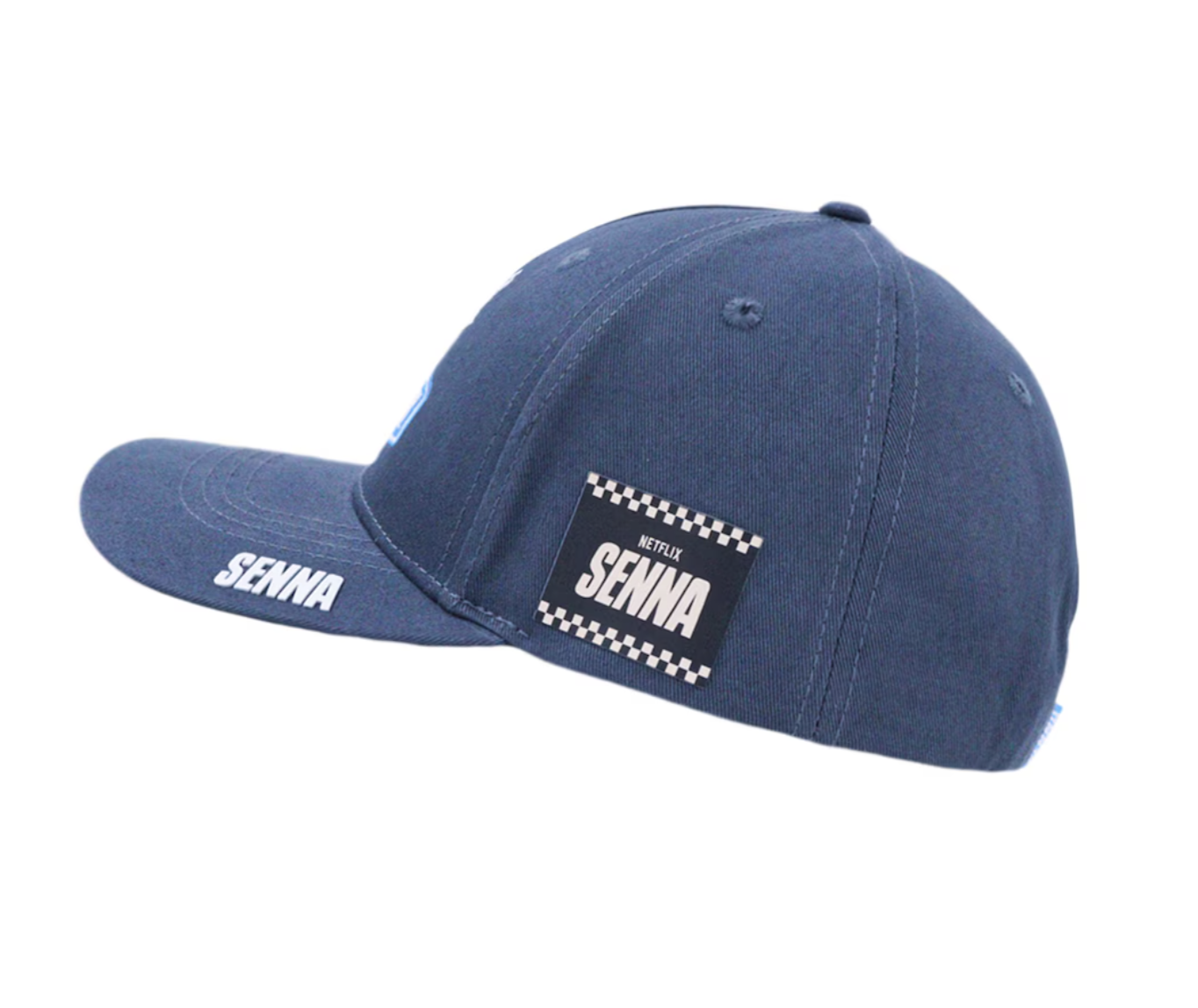 Ayrton Senna x Netflix Cap - Grey Blue