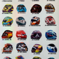 Stickers - 2023 Mini Helmet Pack (Made in Australia)