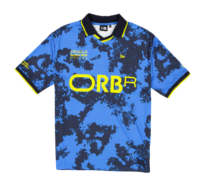 [Pre-Order] Red Bull Racing 2025 Oversized Soccer Jersey - Blue