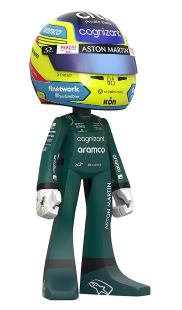 [Pre-Order] Aston Martin F1 Mighty Jaxx 2023 Fernando Alonso Collectable Figurine