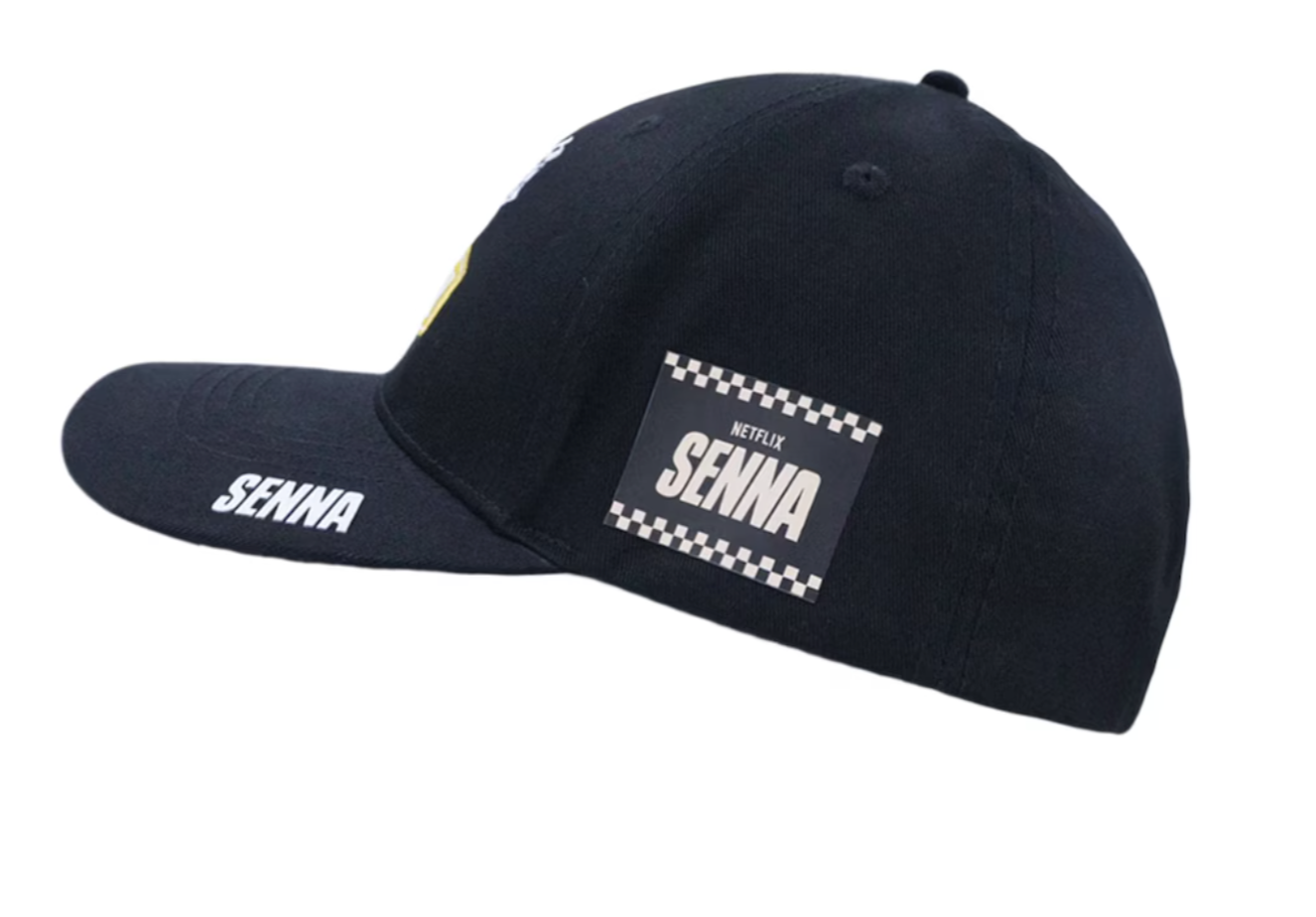 Ayrton Senna x Netflix Cap - Black