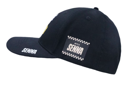 Ayrton Senna x Netflix Cap - Black