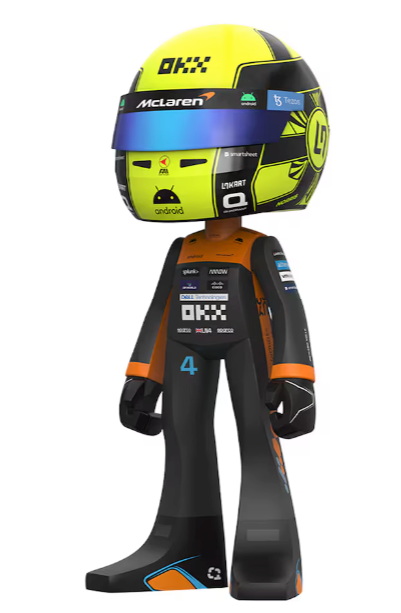 [Pre-Order] McLaren F1 Mighty Jaxx 2023 Lando Norris Collectable Figurine