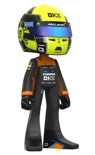 [Pre-Order] McLaren F1 Mighty Jaxx 2023 Lando Norris Collectable Figurine