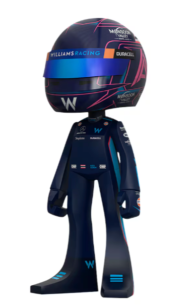 [Pre-Order] Williams Racing F1 Mighty Jaxx 2023 Alex Albon Collectable Figurine