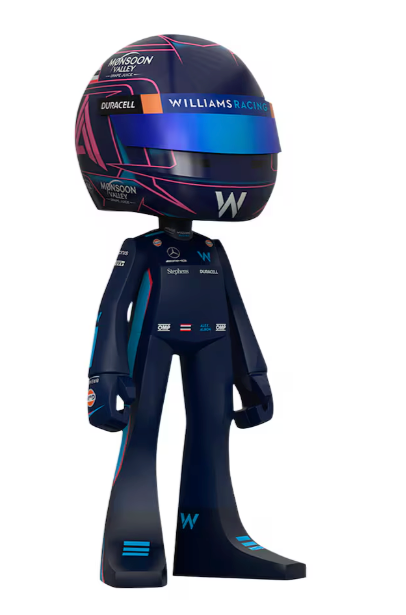 [Pre-Order] Williams Racing F1 Mighty Jaxx 2023 Alex Albon Collectable Figurine