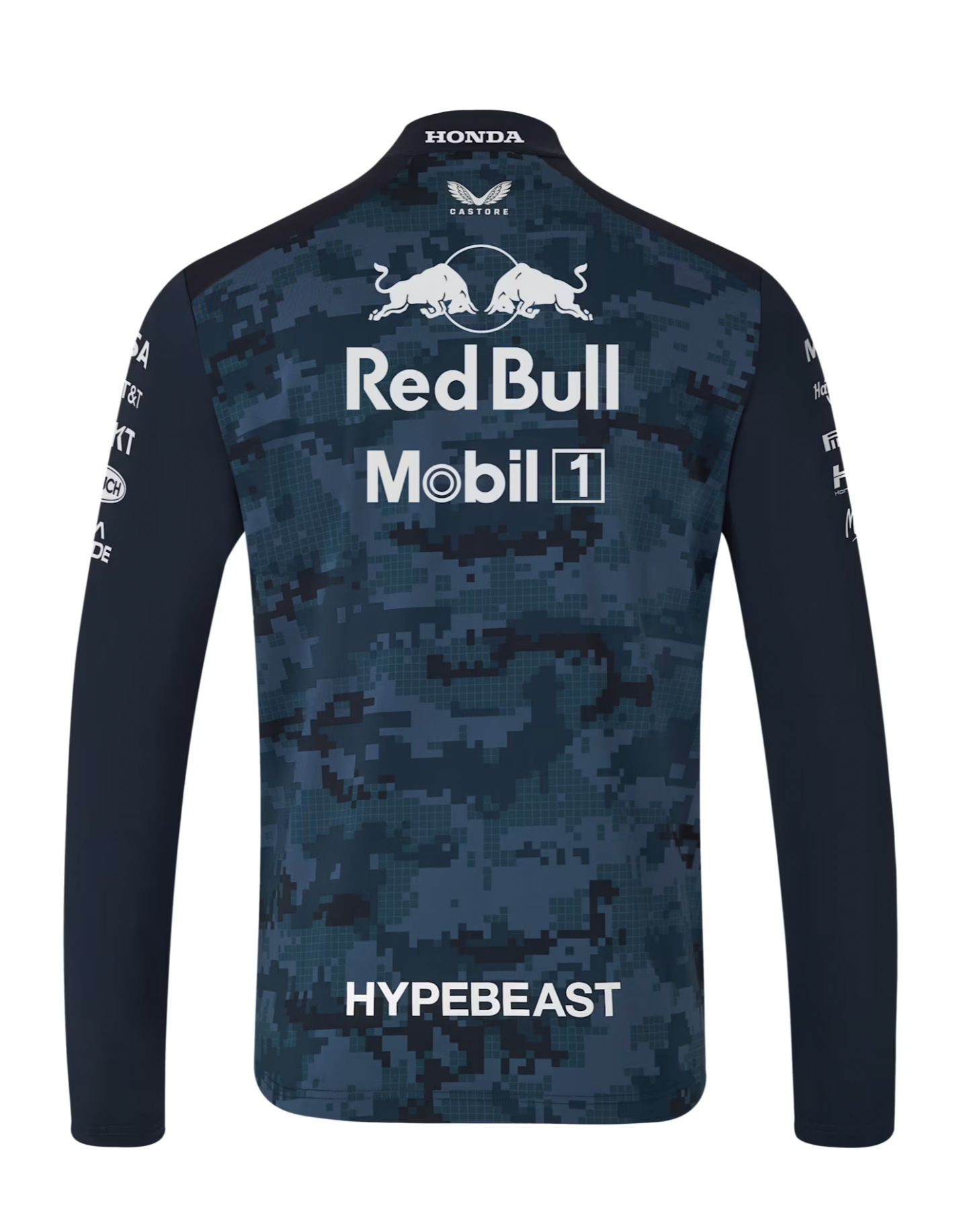 [Pre-Order] Red Bull Racing 2025 x Hypebeast Team Half Zip Sweater