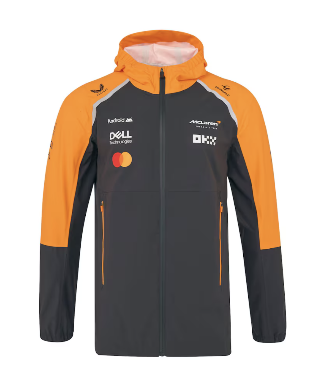 [Pre-Order] McLaren F1 2025 Team Rain Jacket