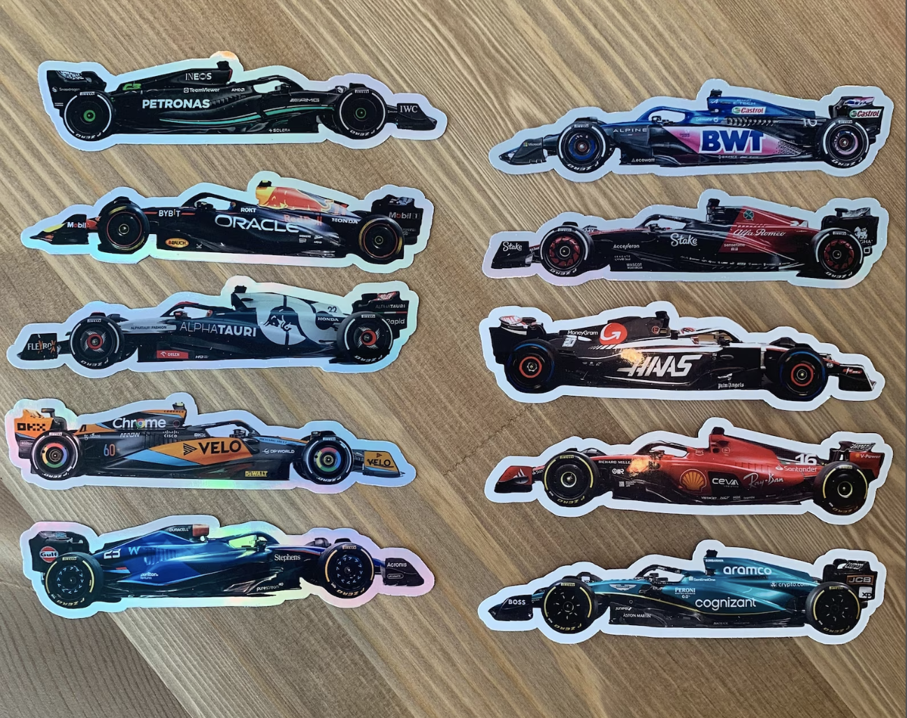 Stickers - 2023 Cars Pack (Made in Australia)